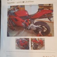 Ducati 848 de 2009